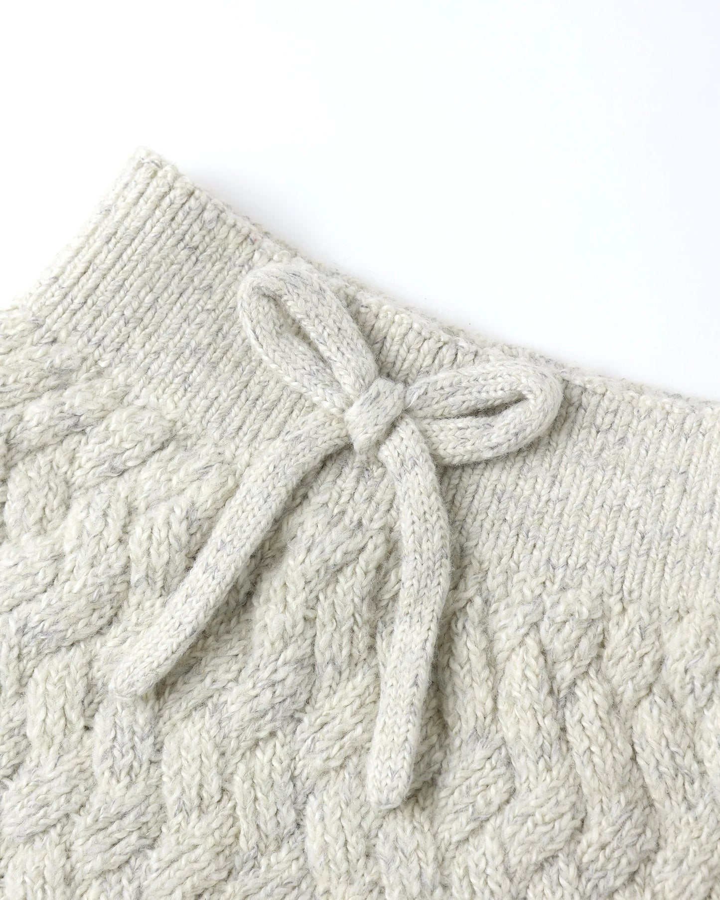 Heathered Blue Knit Pants