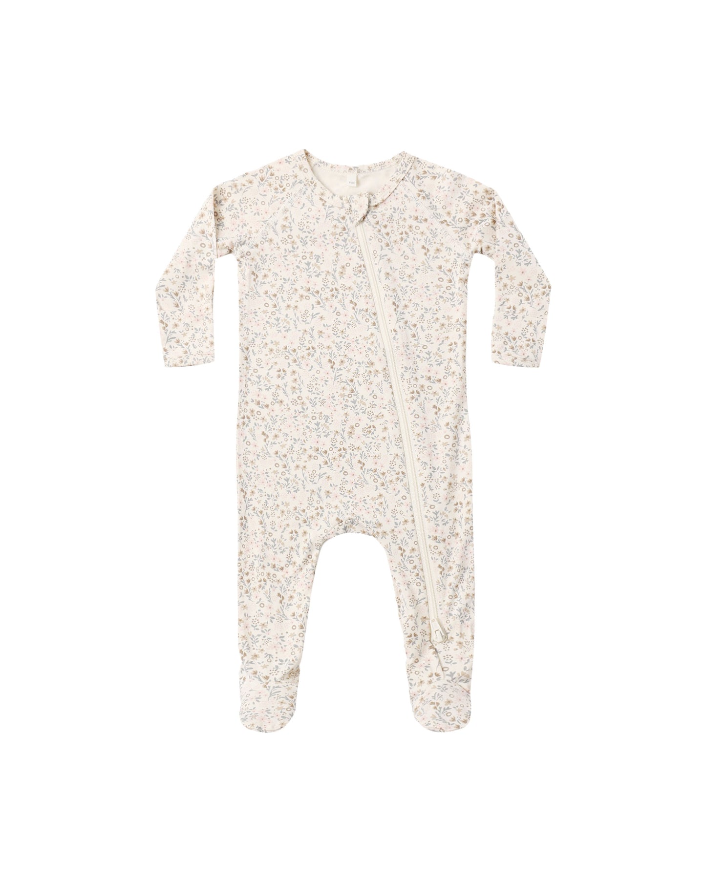 Bloom Bamboo Zip Footie