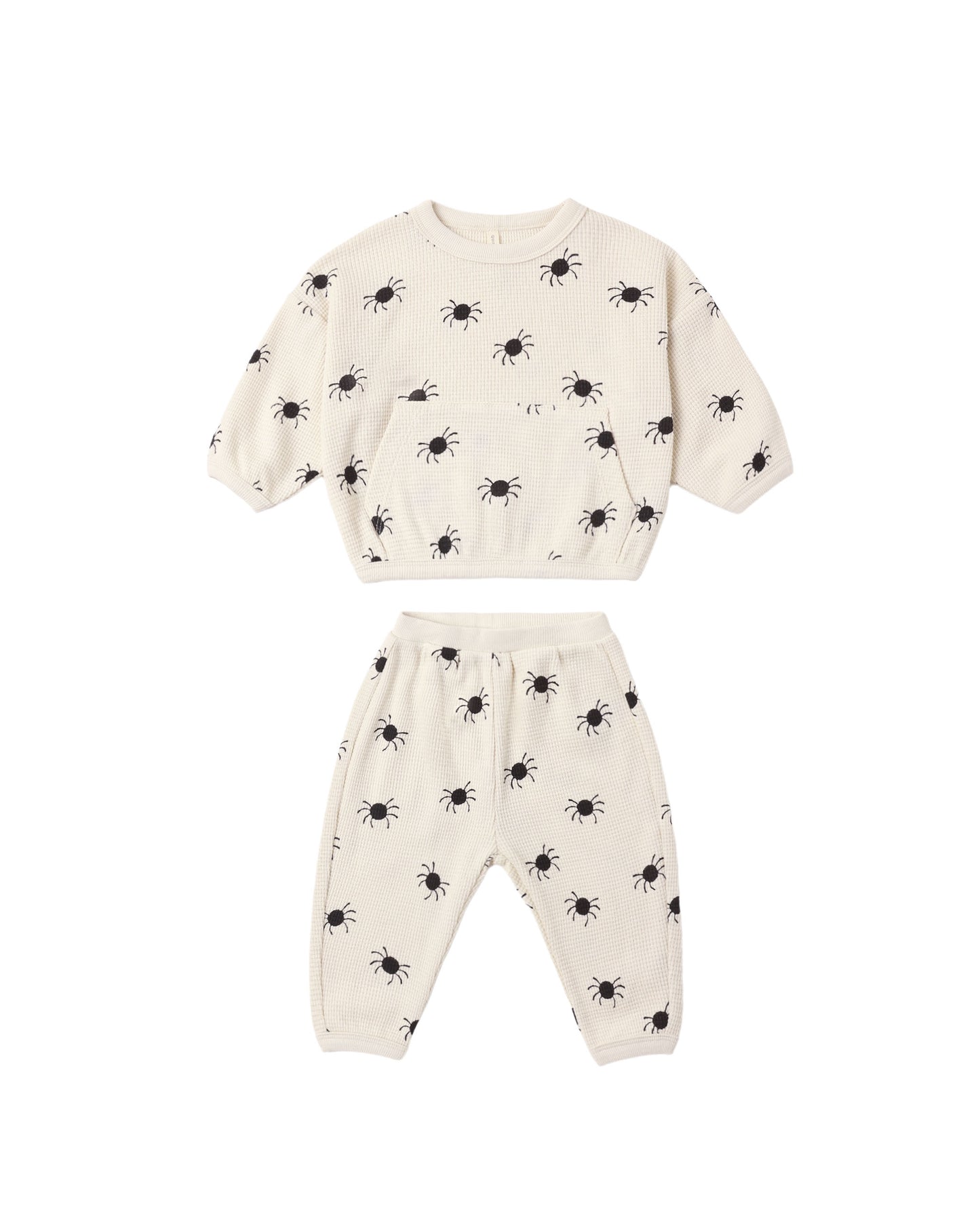 Bitsy Spider Waffle Slouch Set