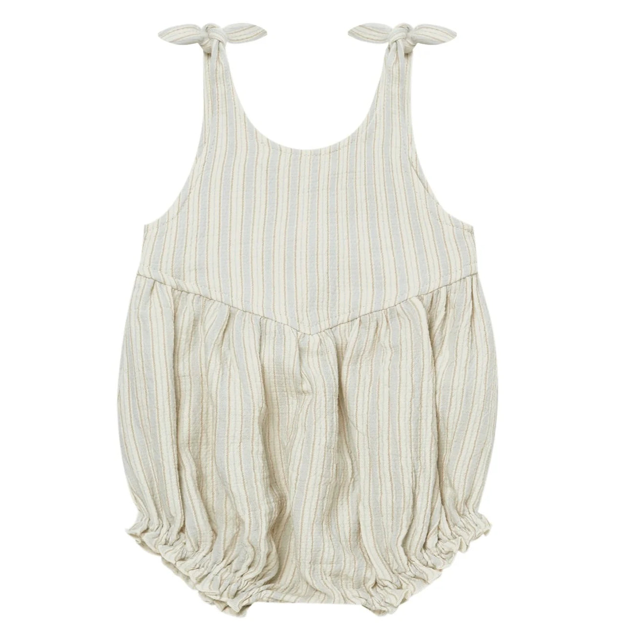 Quincy Mae - Janie Romper in Sky Stripe