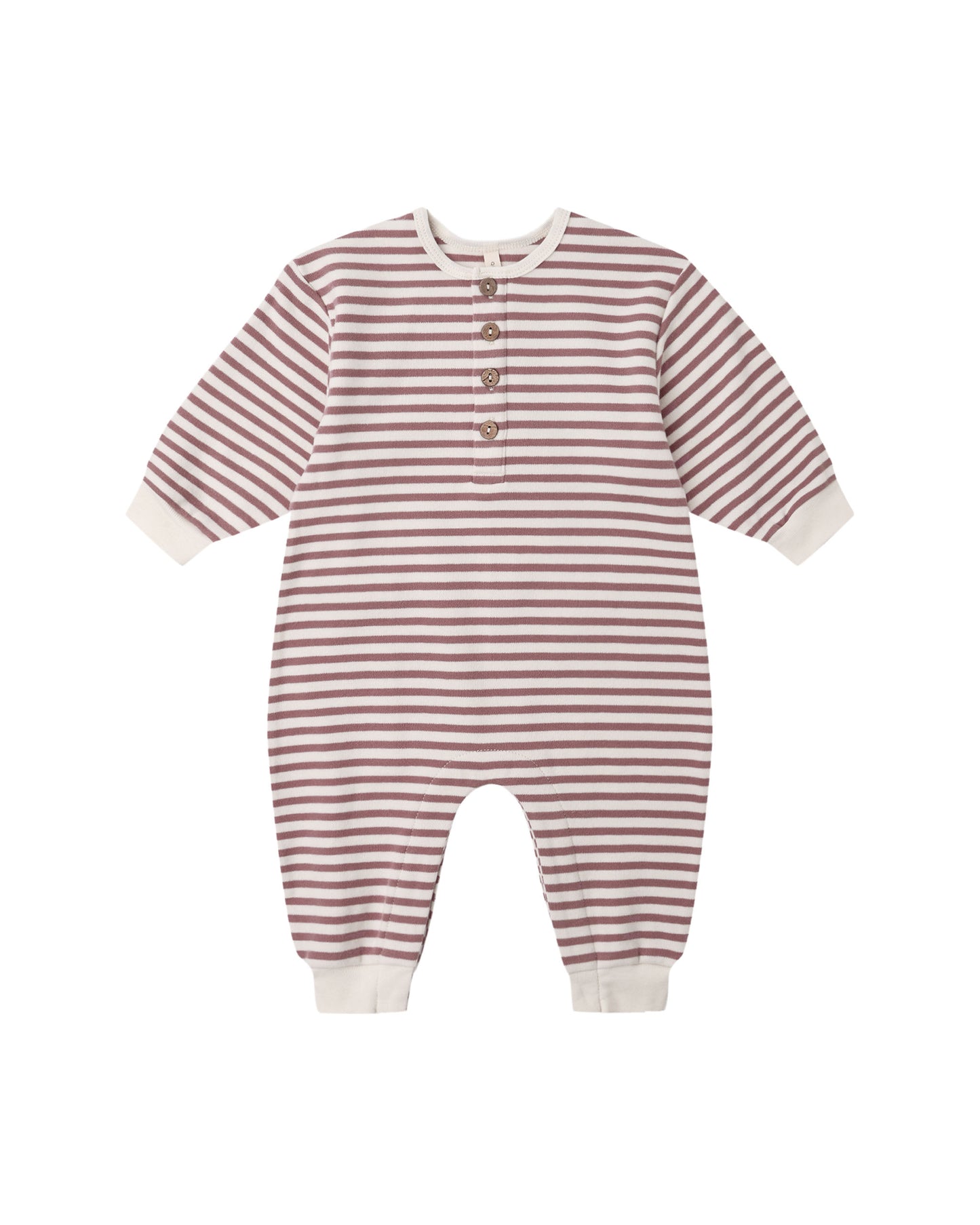 Mulberry Stripe Relaxed Jumpsuit