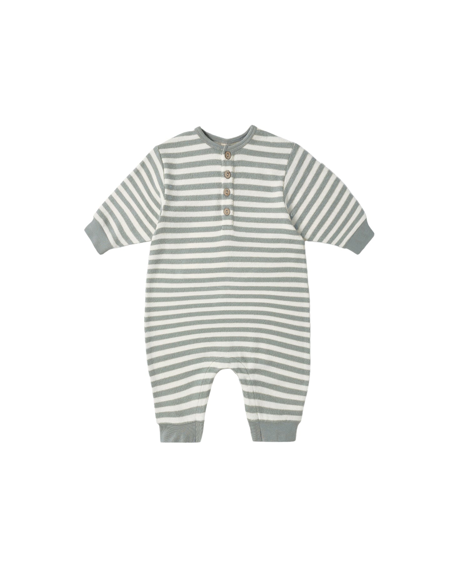 Blue Stripe Relaxed Jumpsuit