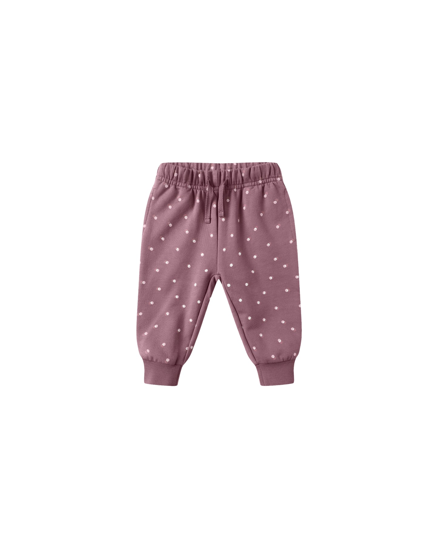 Polka Dot Relaxed Fleece Sweatpant