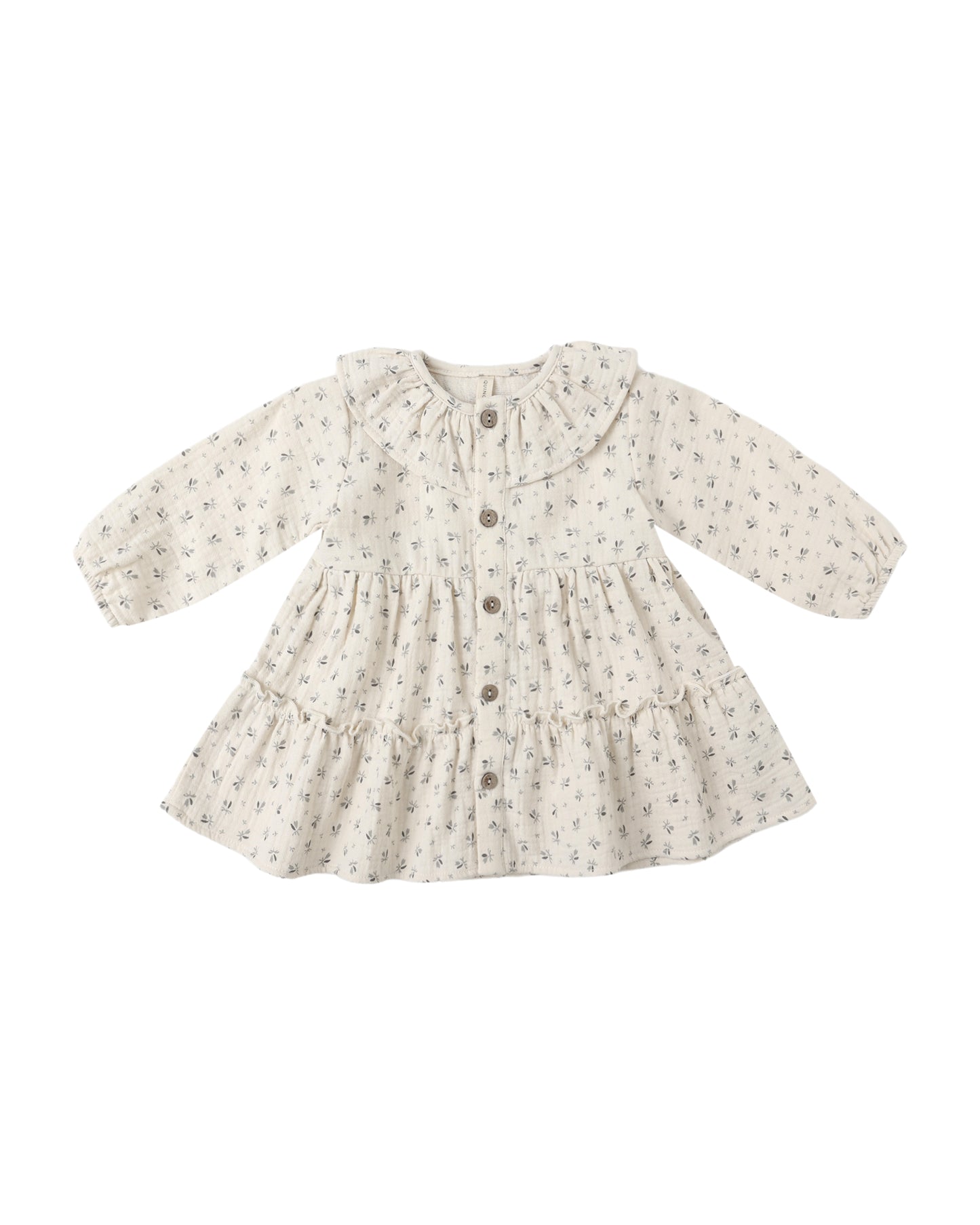 Bluebell Ruffle Collar Button Dress