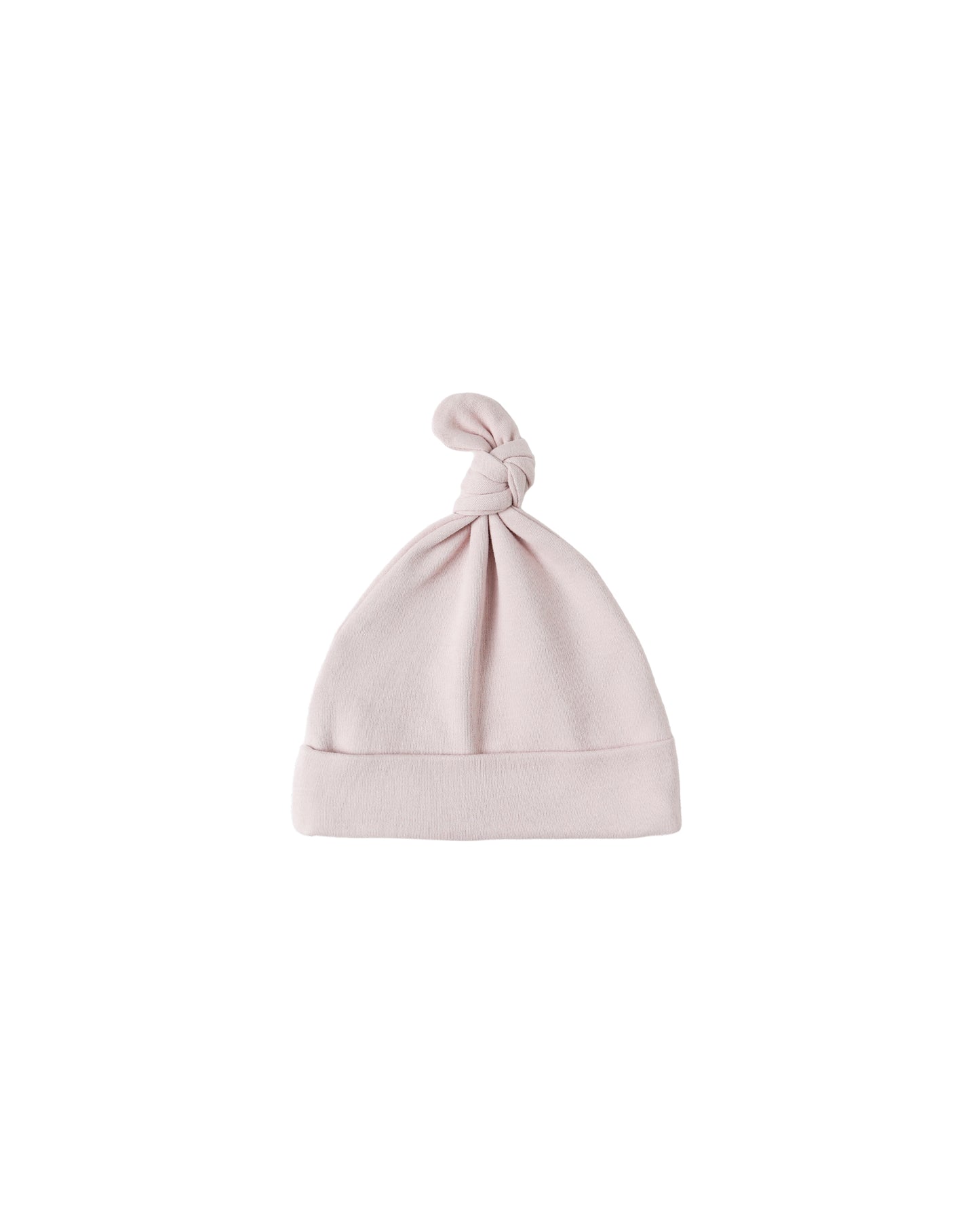 Lilac Knotted Baby Hat