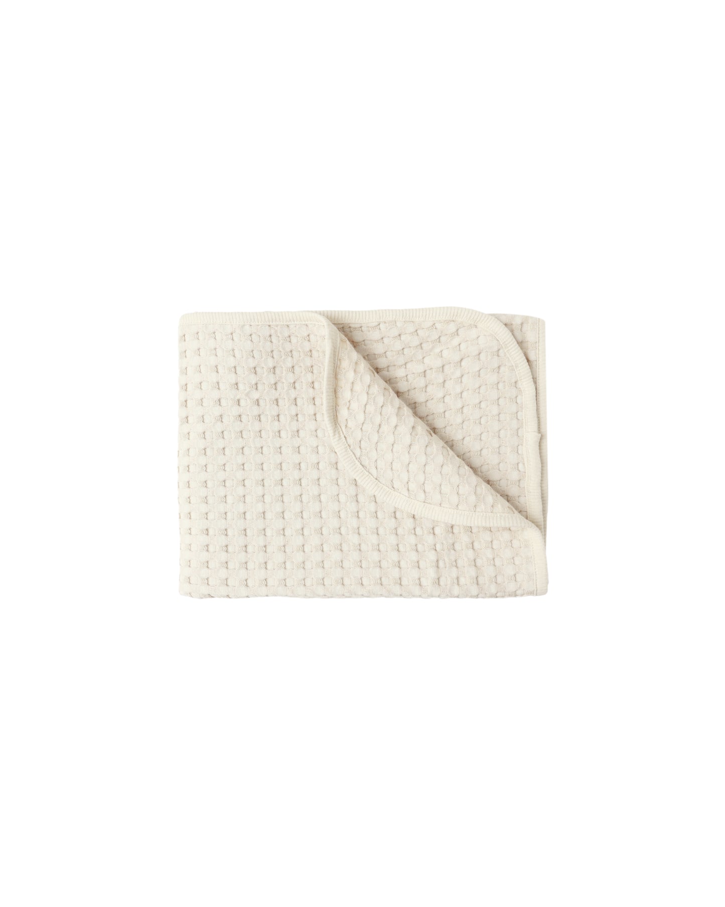 Natural Waffle Baby Blanket