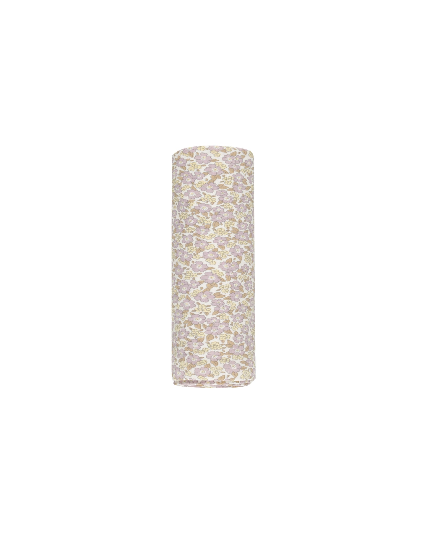 Quincy Mae - Purple Floral Bamboo Swaddle