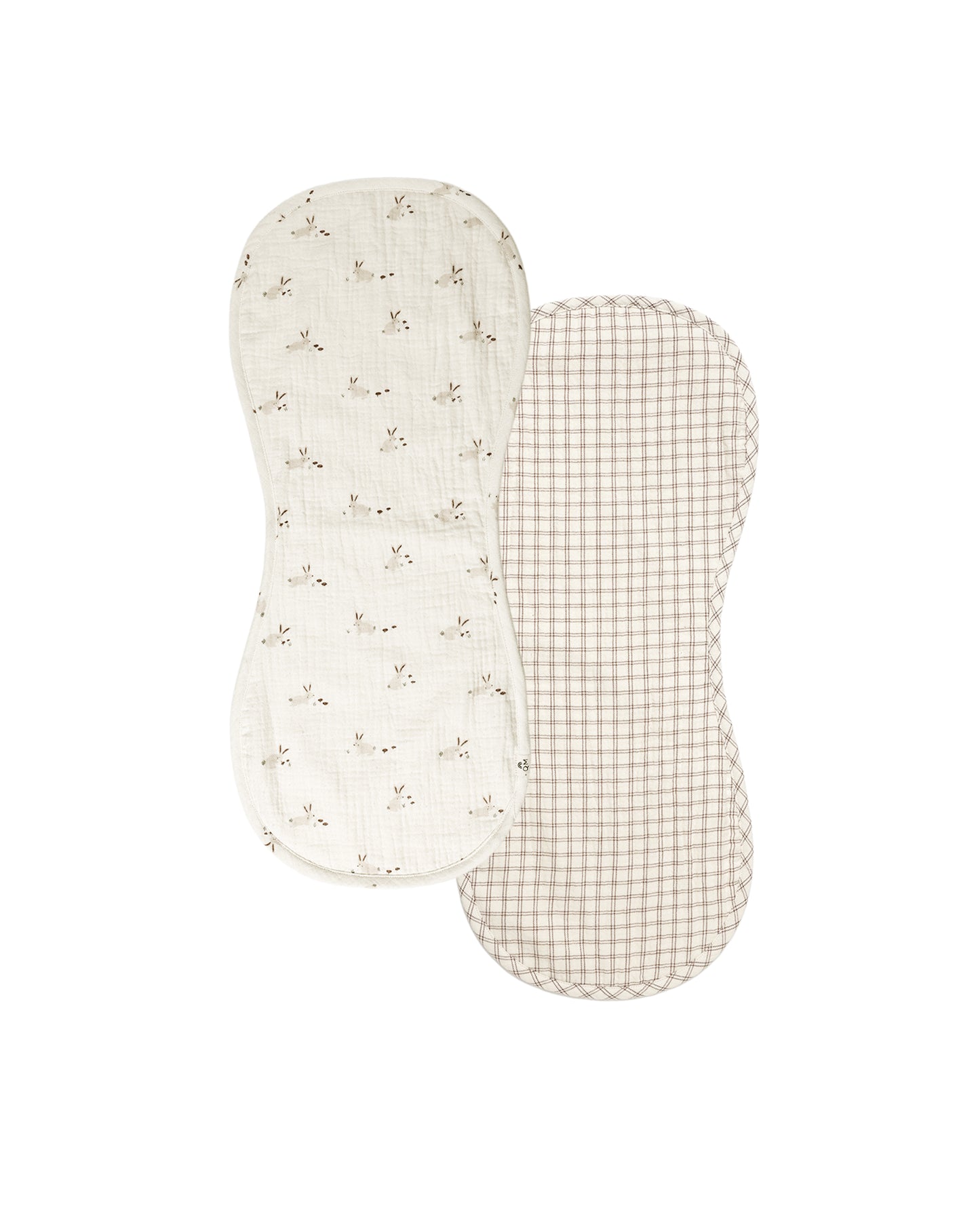 Bunnies & Cedar Burp Cloth Set