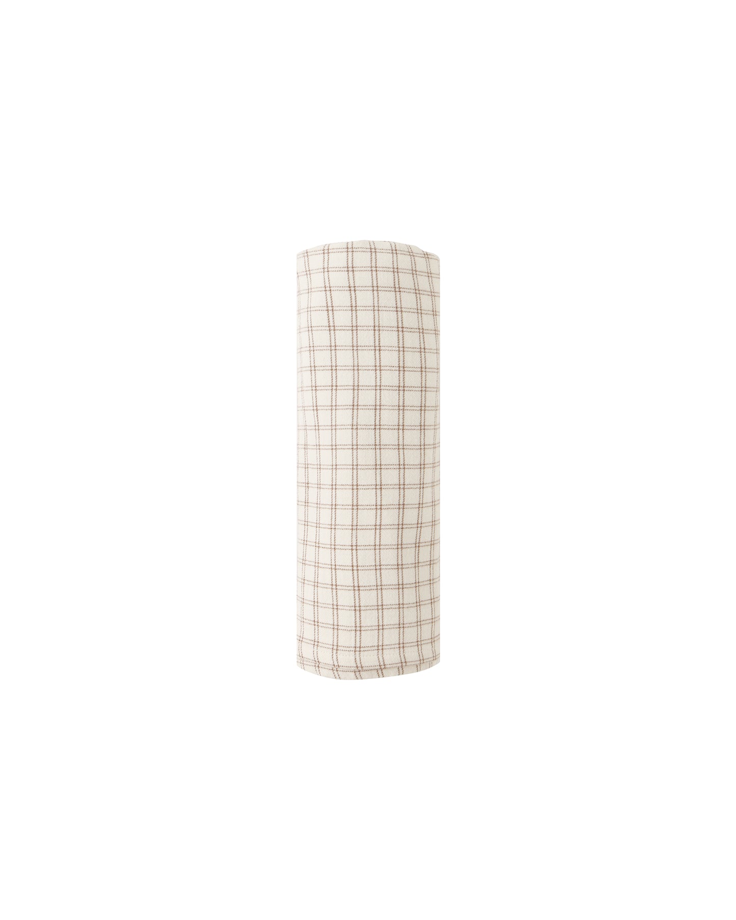 Cedar Check Woven Swaddle Blanket