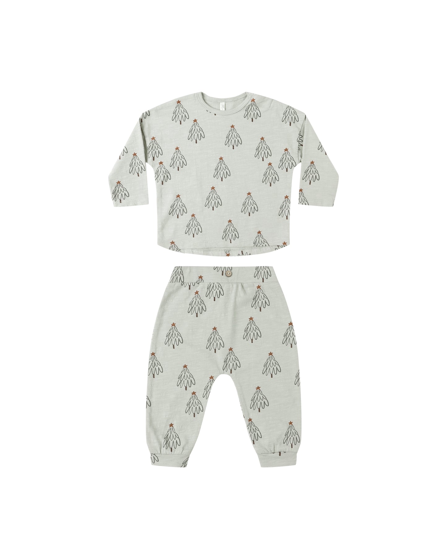 Trees Long Sleeve Tee + Pant Set