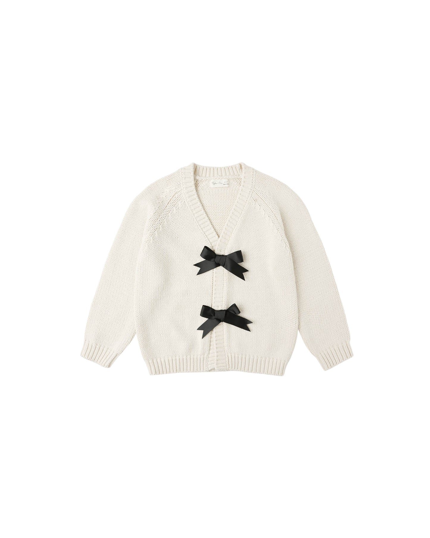Natural Bow Cardigan