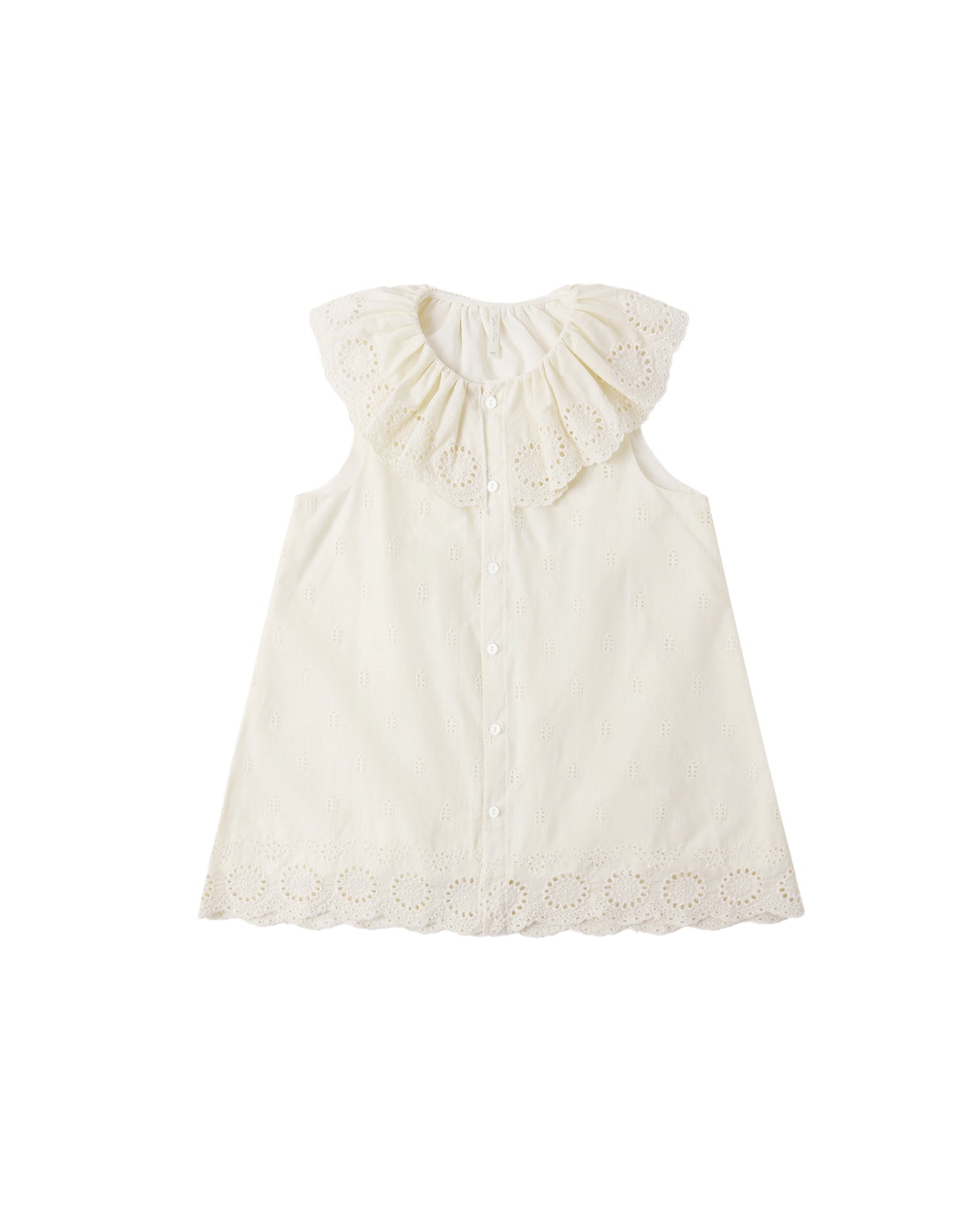 Ivory Marina dress by Rylee & Cru featuring a flowy design, long sleeves, and a comfortable, stylish look for girls.