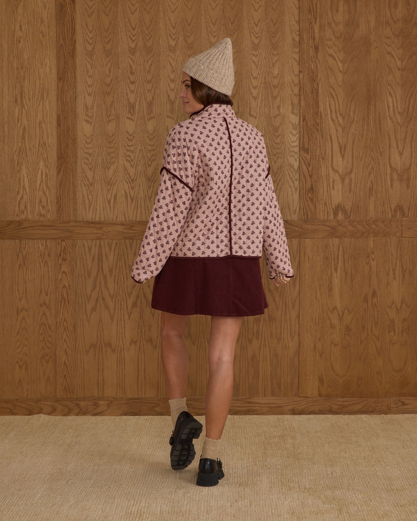 Rylee & Cru - Women's Blush Fleur Quilted Jacket