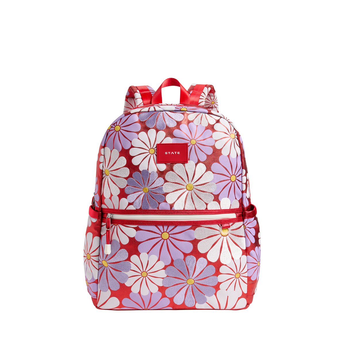State Bags - Ruby Floral Kane Double Pocket Large Backpack