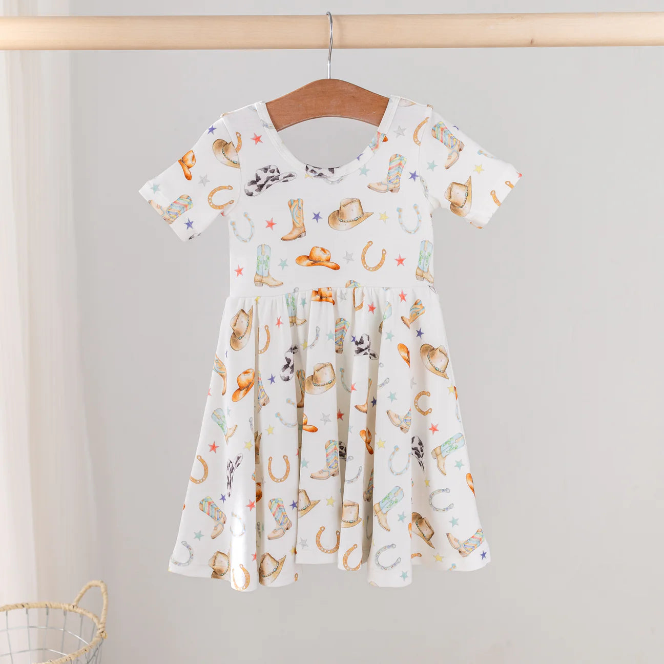 Nola Tawk Rodeo Ready organic cotton dress featuring a relaxed fit, lightweight fabric, and stylish western-inspired design.