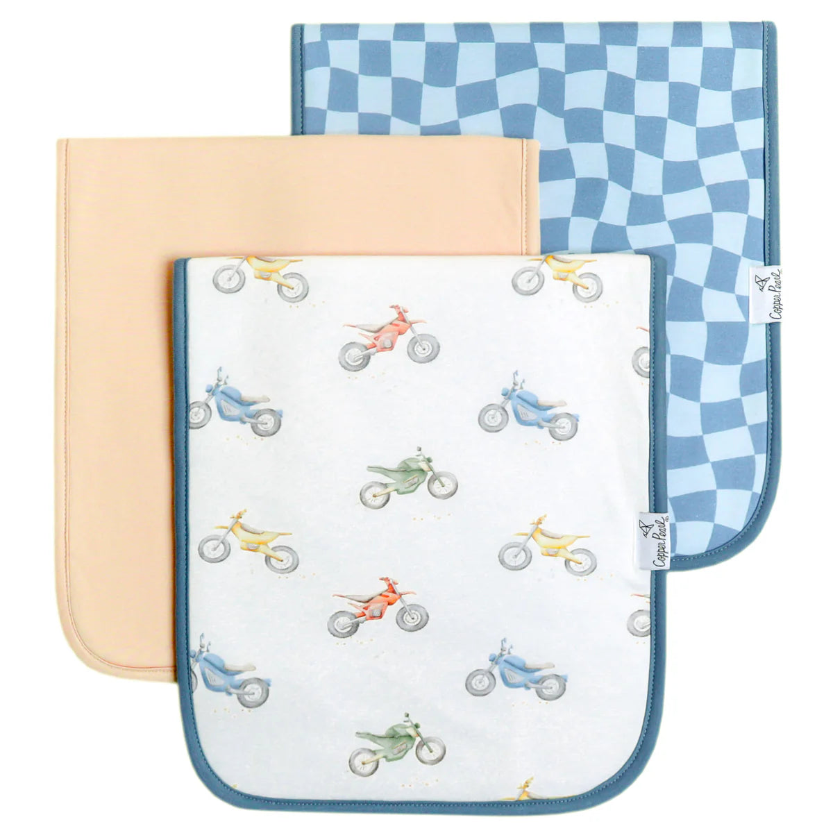 Copper Pearl - Ryder Premium Burp Cloths