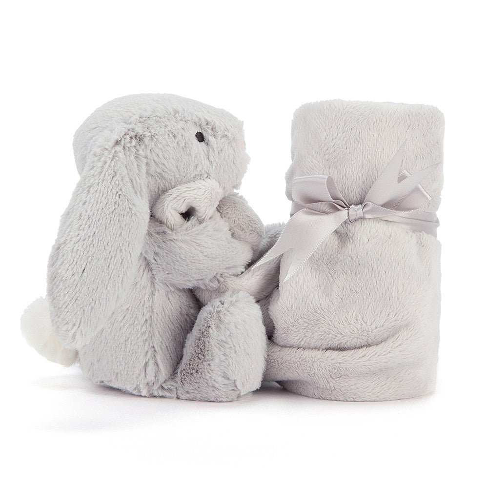 Jellycat - Bashful Grey Bunny Soother