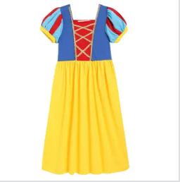 Torn and Trendy - Red/Blue/Yellow Princess Dress