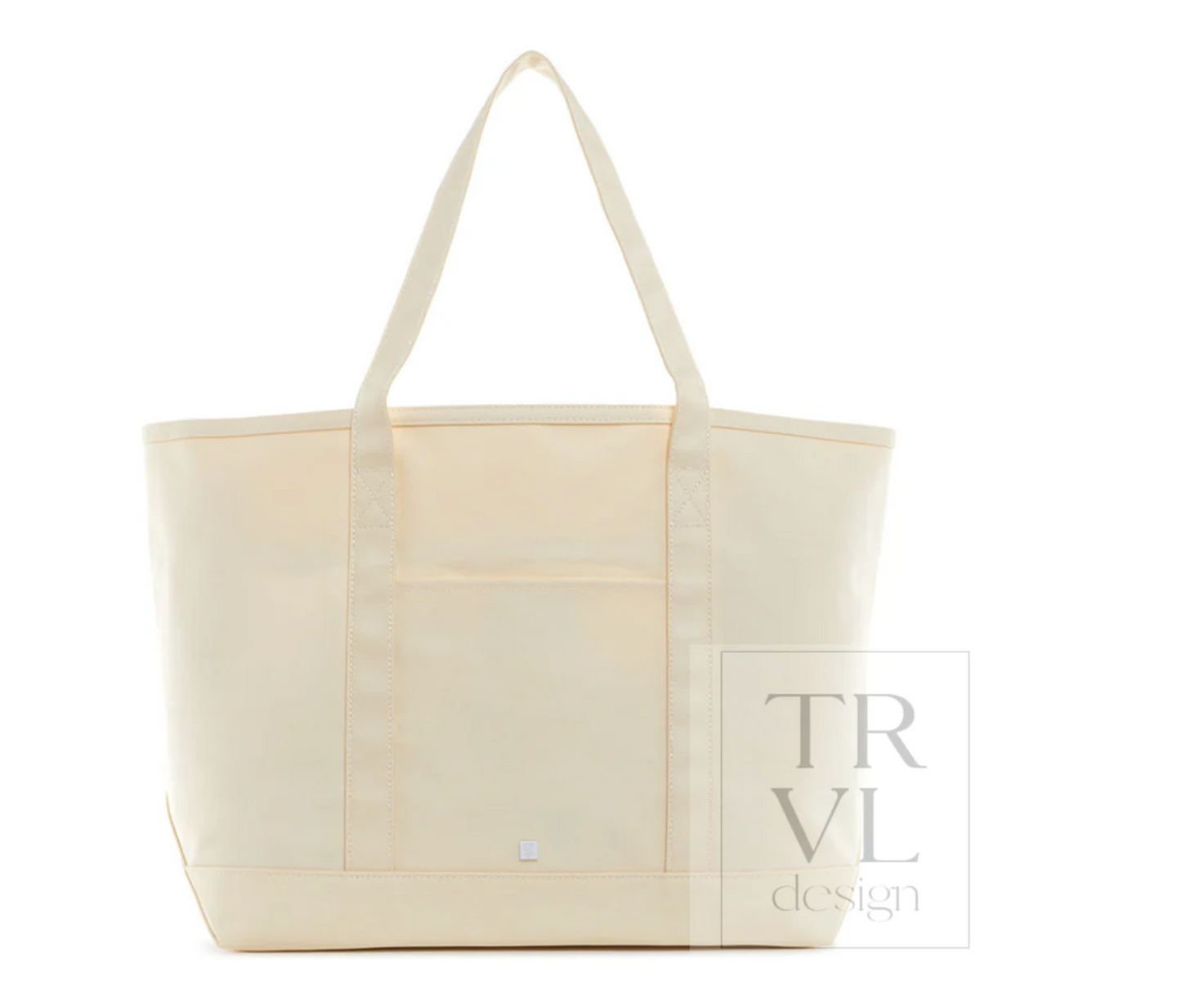 Maxi Tote - Coated Canvas Large Natural
