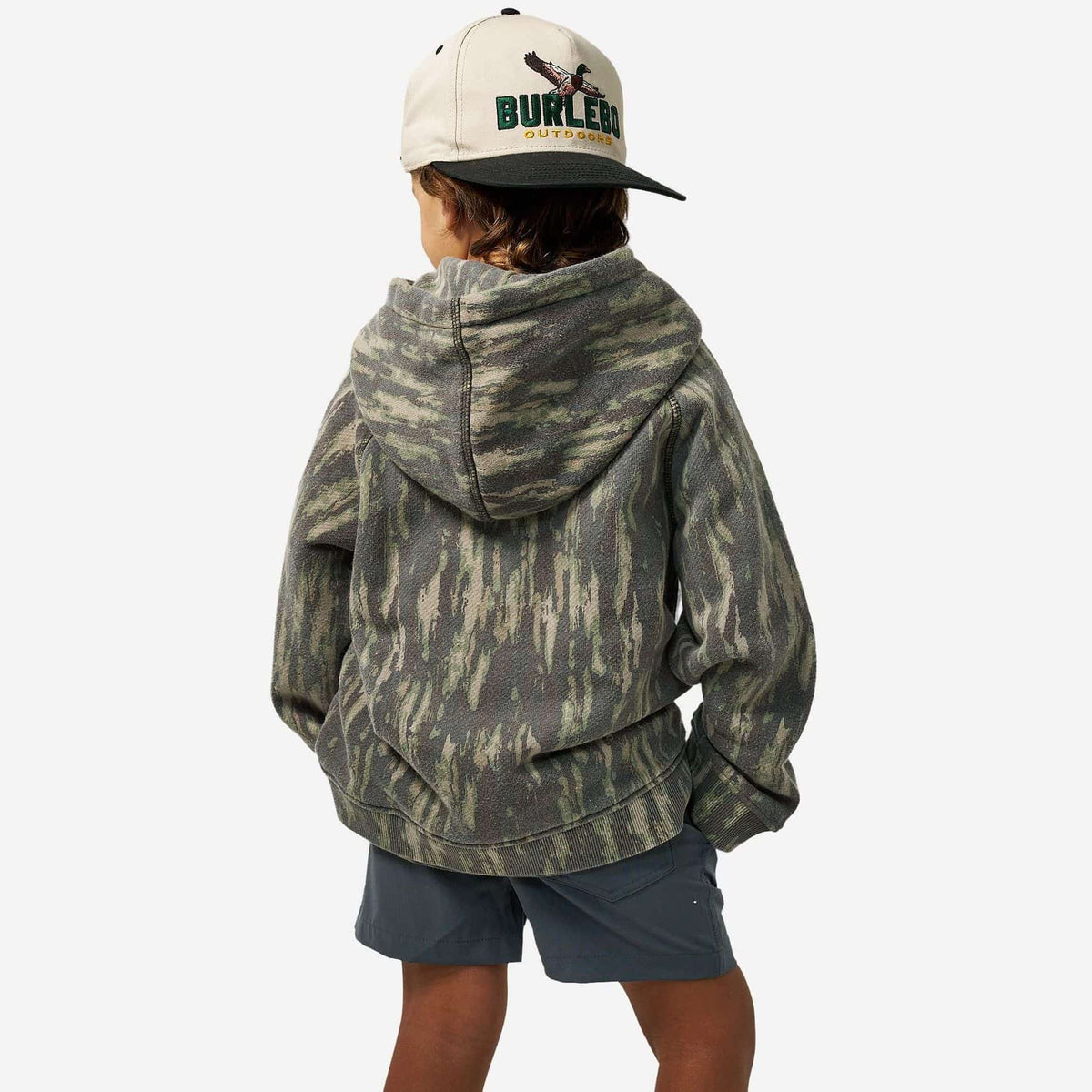 Youth Midland Camo Vintage Washed Hoodie