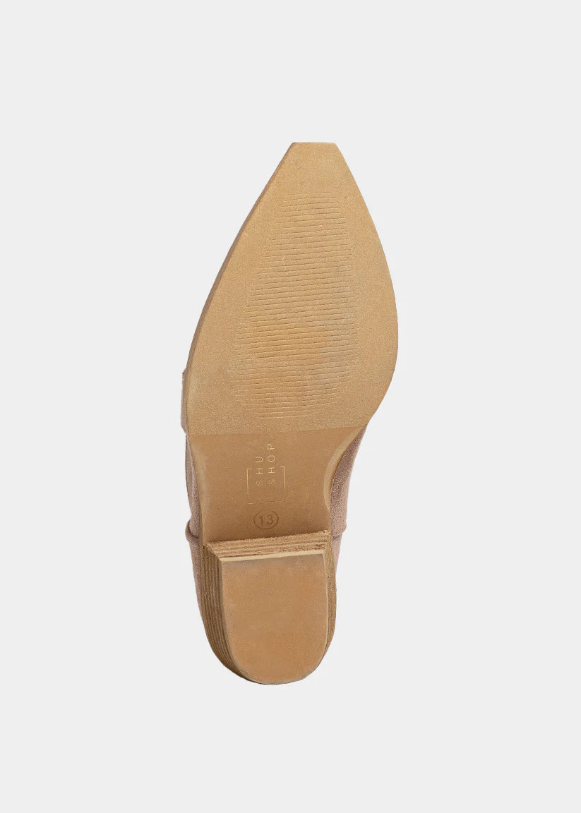 Rose Suede Zahara Mini Boot