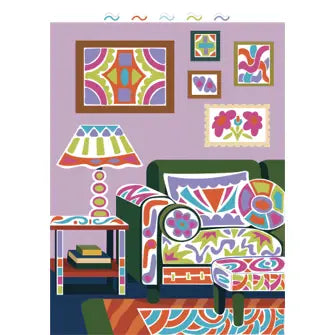 Flowart Trace To Doodle Style art by Lifelines, featuring intricate doodle patterns on a white background.