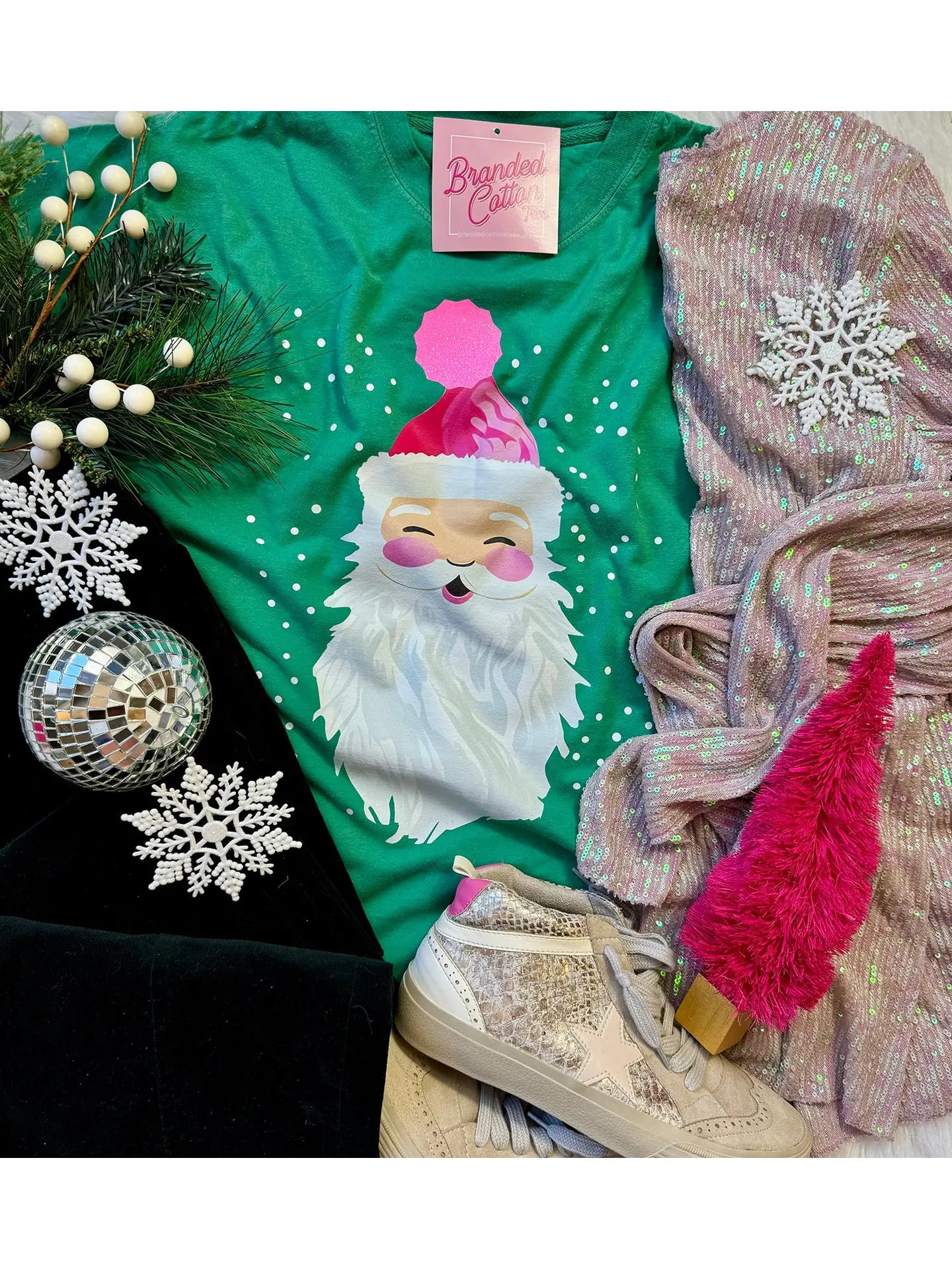 Oh What Fun Santa Tee