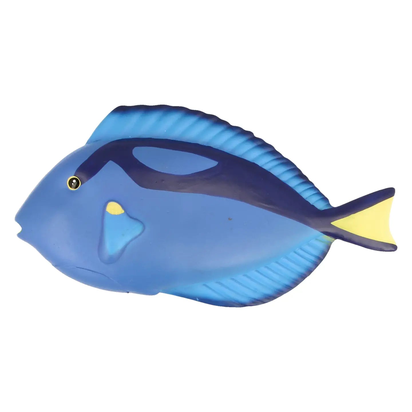 Blue Tang Water Soaker Toy by Keycraft, featuring a vibrant blue fish design with water-spraying features for outdoor play.