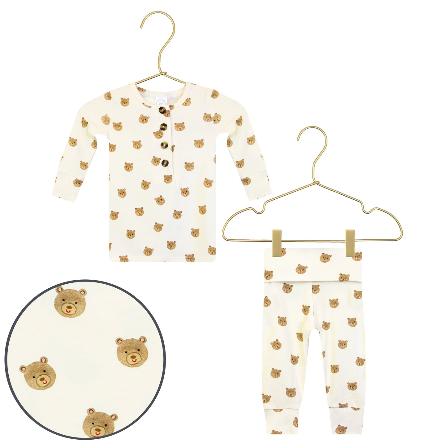 Lou Lou & Co - Teddy Top + Bottoms