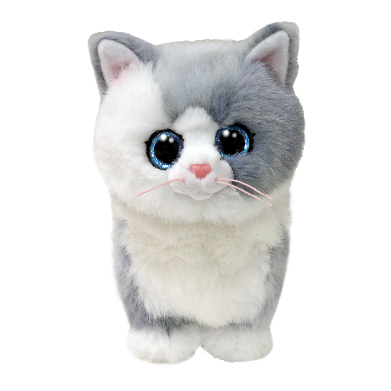 Ty Furley plush toy with soft fabric, featuring detailed fur and expressive eyes, perfect for children and collectors.