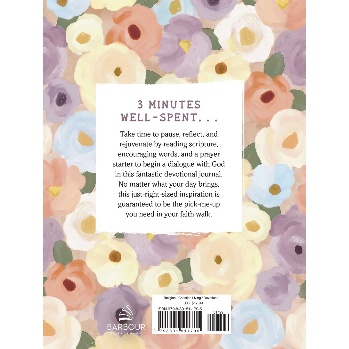 3-Minute Devotions For Women Journal