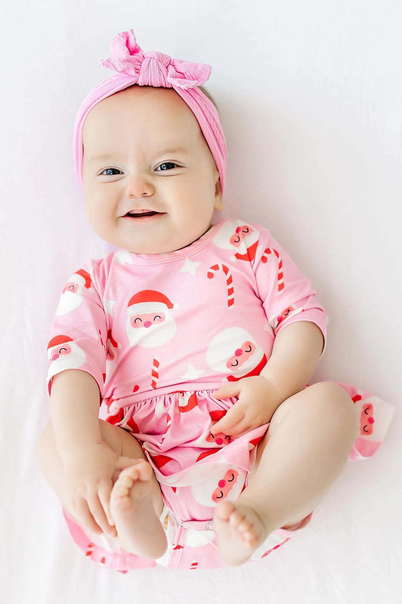 Mila & Rose - Jingle Bells 3/4 Sleeve Twirl Bodysuit