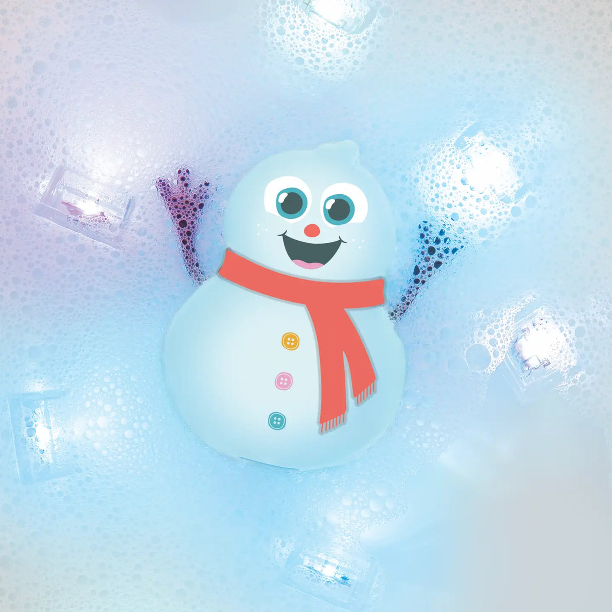 Glo Pals Scoops the Snow Pal light-up character toy in a snowy design