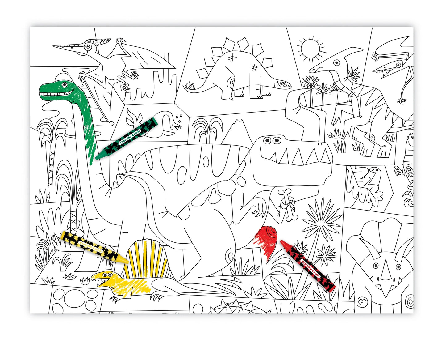 Dino World 3-in-1 Art Set