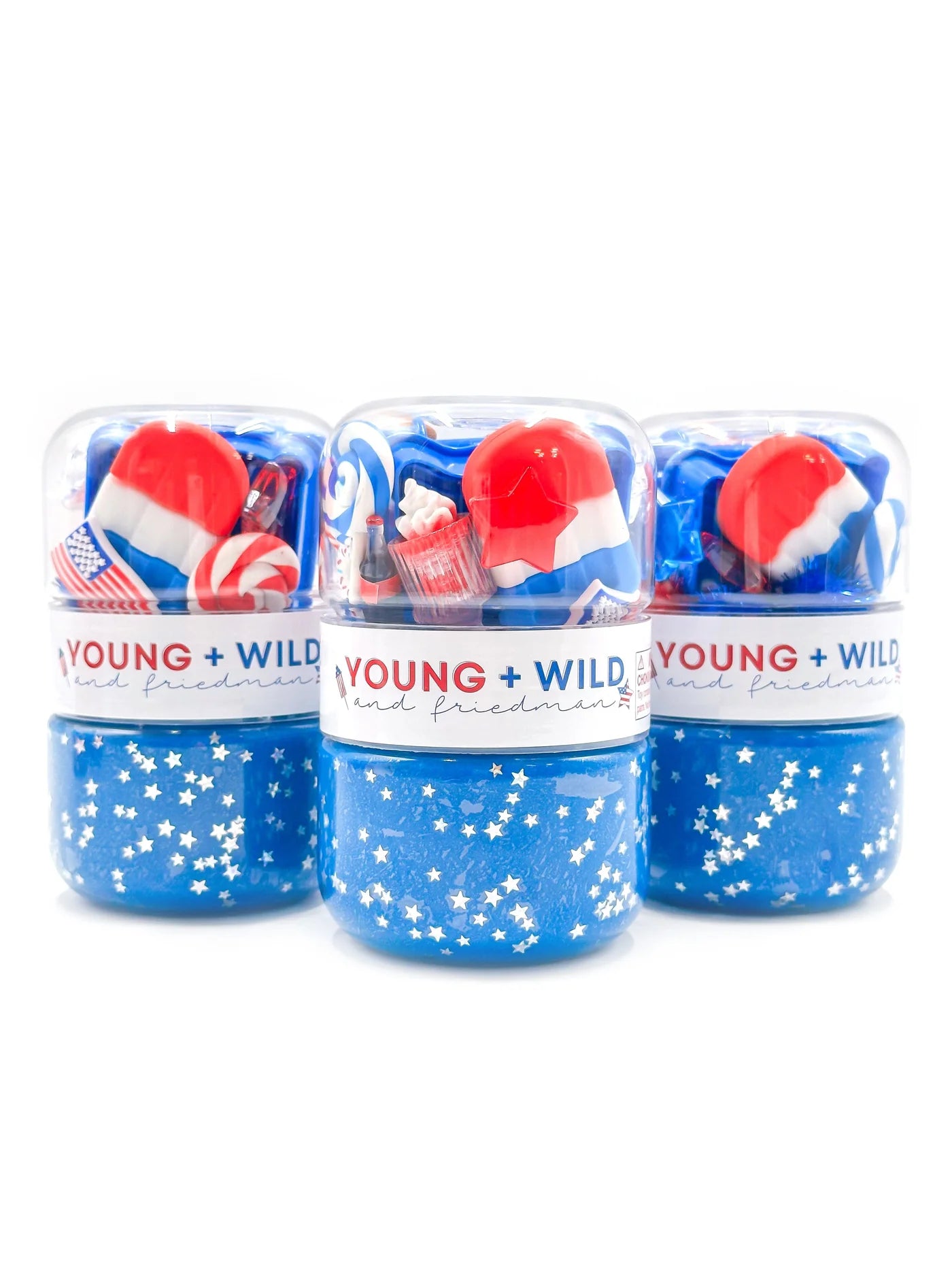 Fourth of July Grab & Go Dough Jar