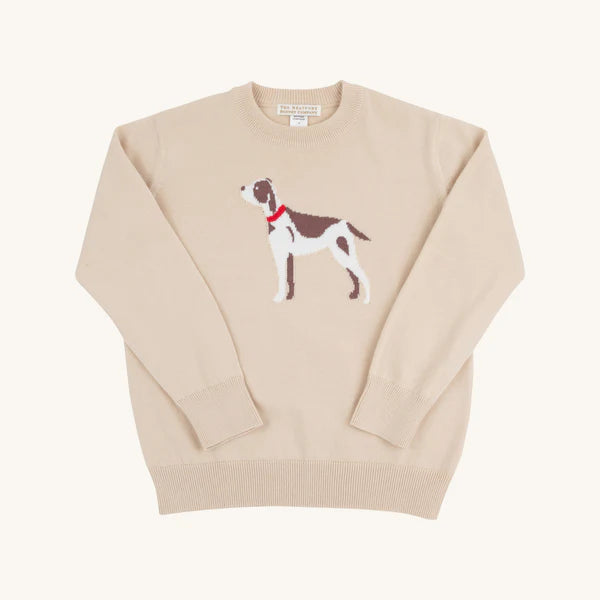 Osprey Oatmeal Dog Isaac's Intarsia Sweater