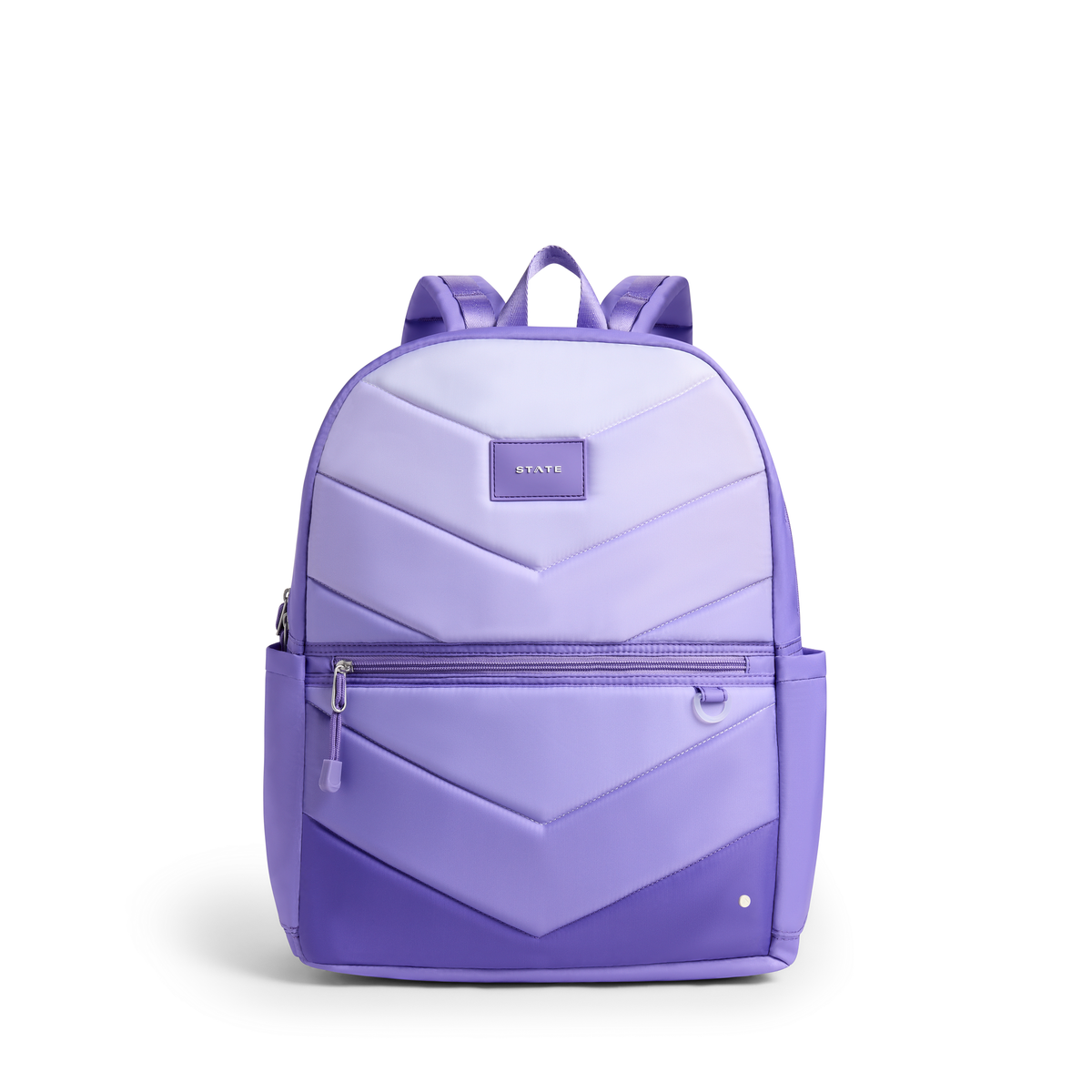 State Bags - Lilac Chevron Kane Backpack
