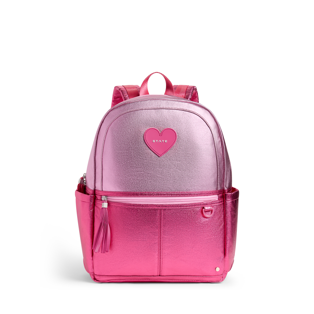 State Bags - Pink/Hot Pink Colorblock Kane Backpack