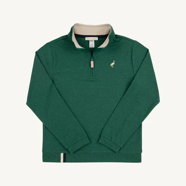 Grier Green/Keeneland Khaki PrepleticTM Hayword Half Zip