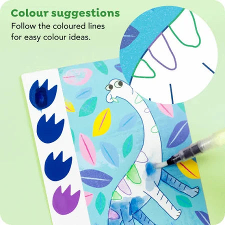 Dinosaur Paint-a-Picture Set