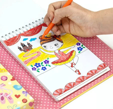 Ballerina Coloring Set