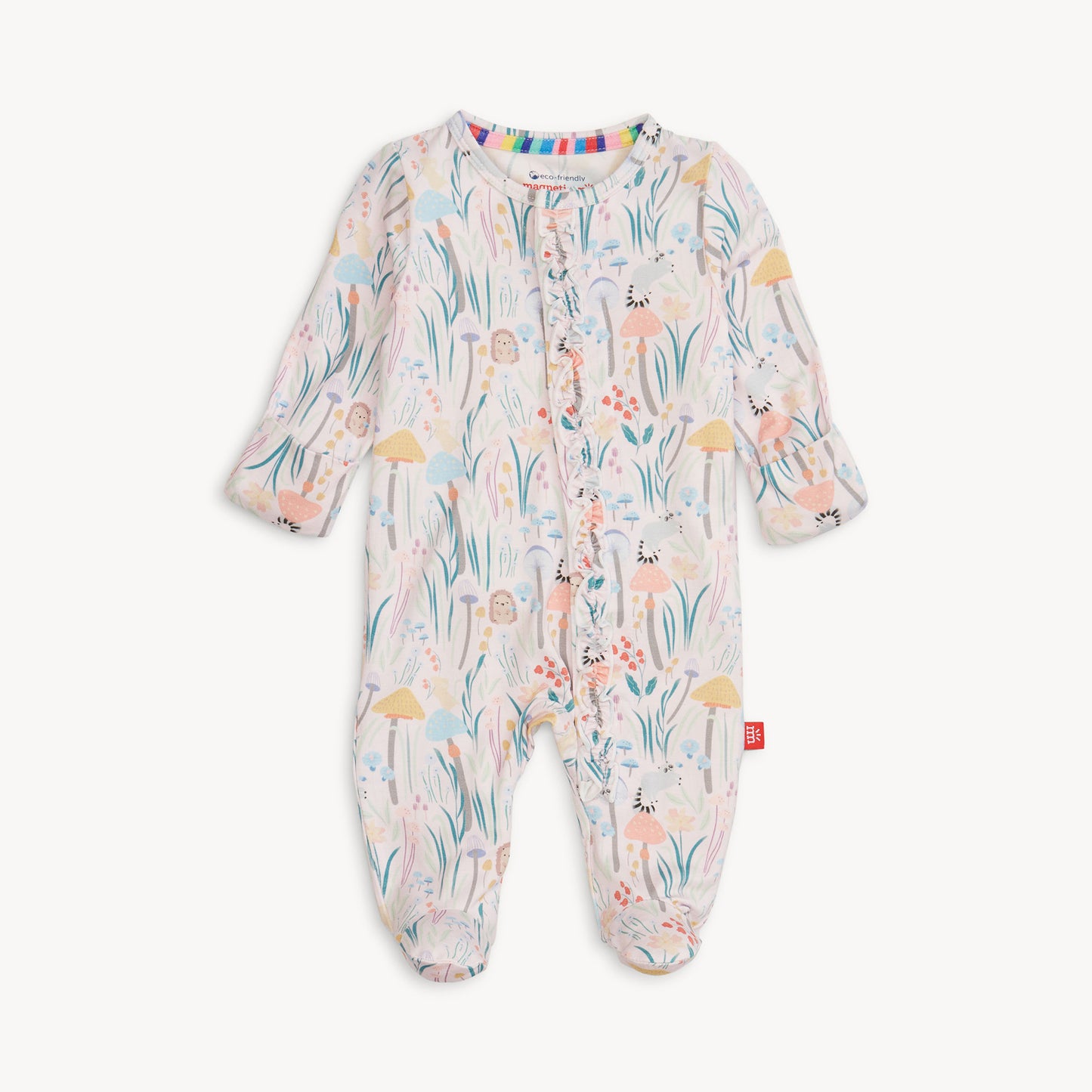 Shroom & Bloom Modal Ruffle Footie
