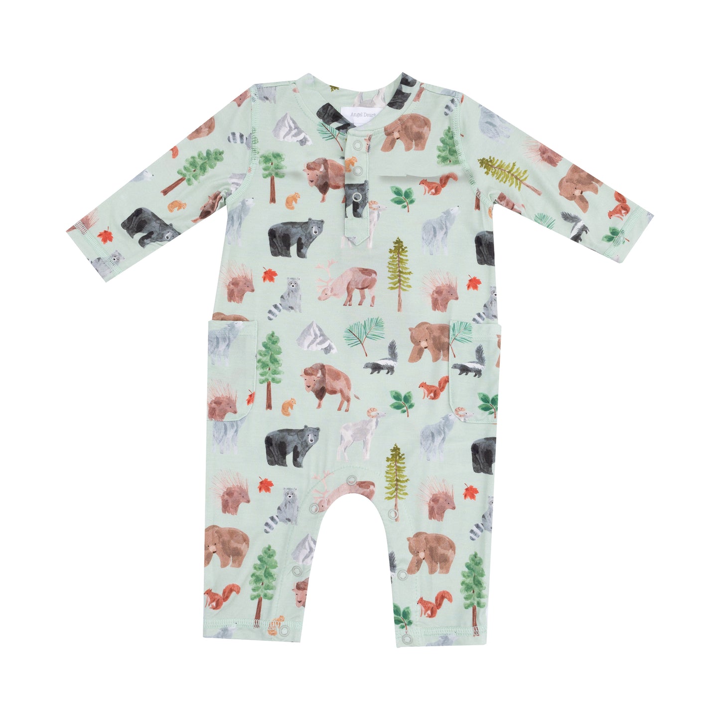 American Woodland Animals Romper