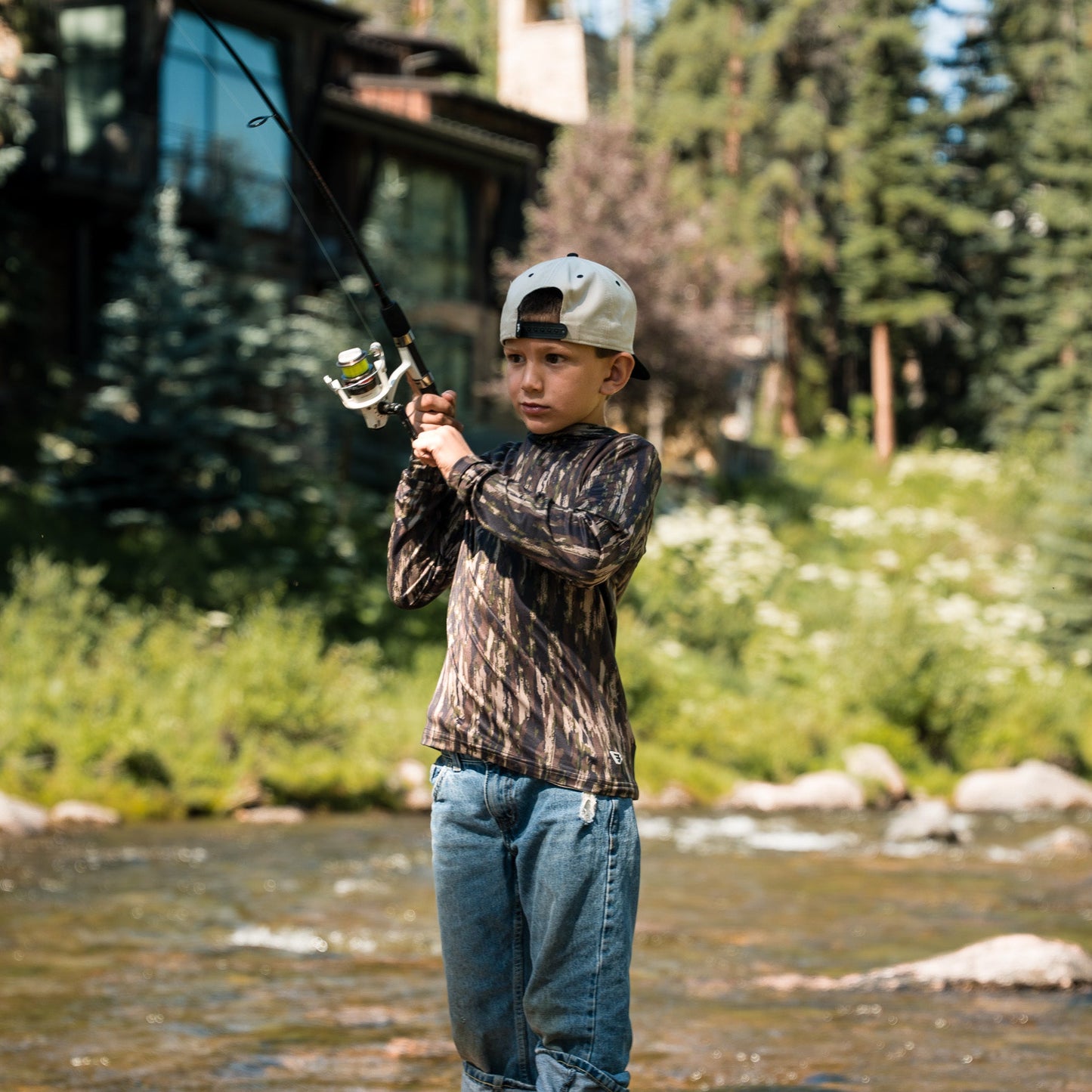 Midland Camo Performance Hoodie