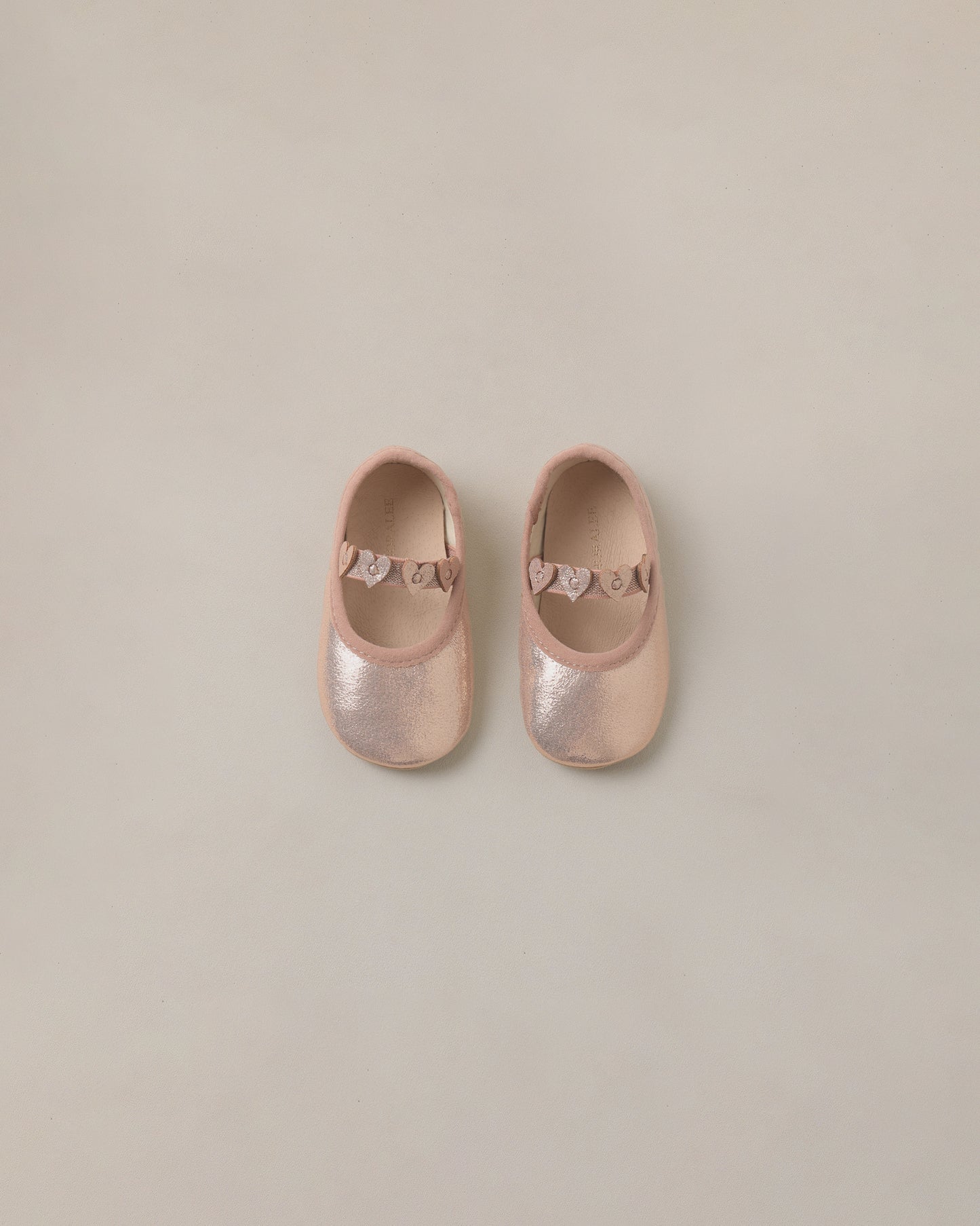 Pink Shimmer Baby Ballet Flats