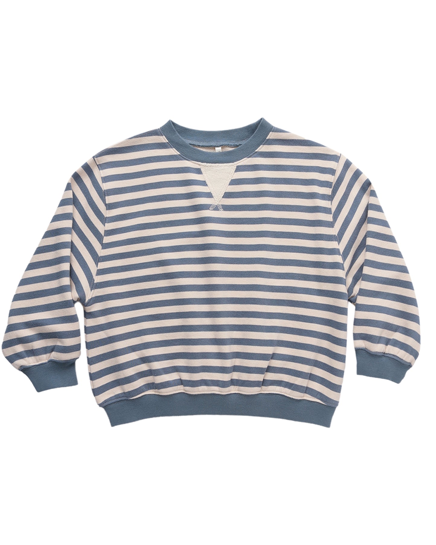 Marine Stripe Oversized Crew