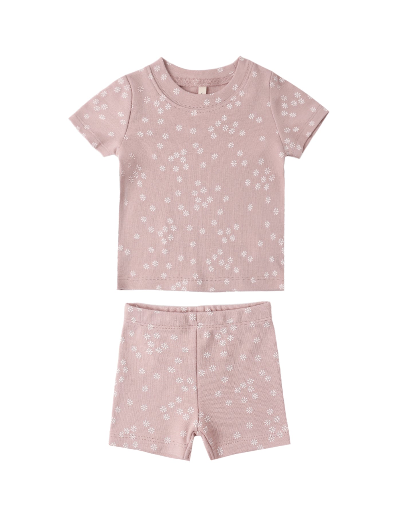 Mauve Ditsy Summer Pajama Set
