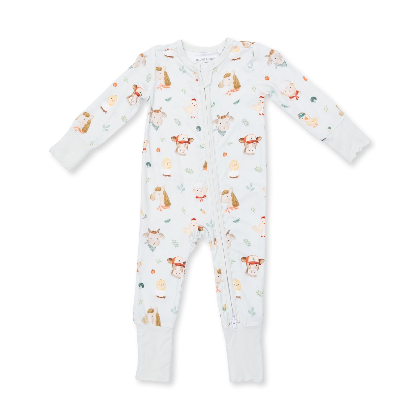 Baby Farm Faces Convertible Zip Romper