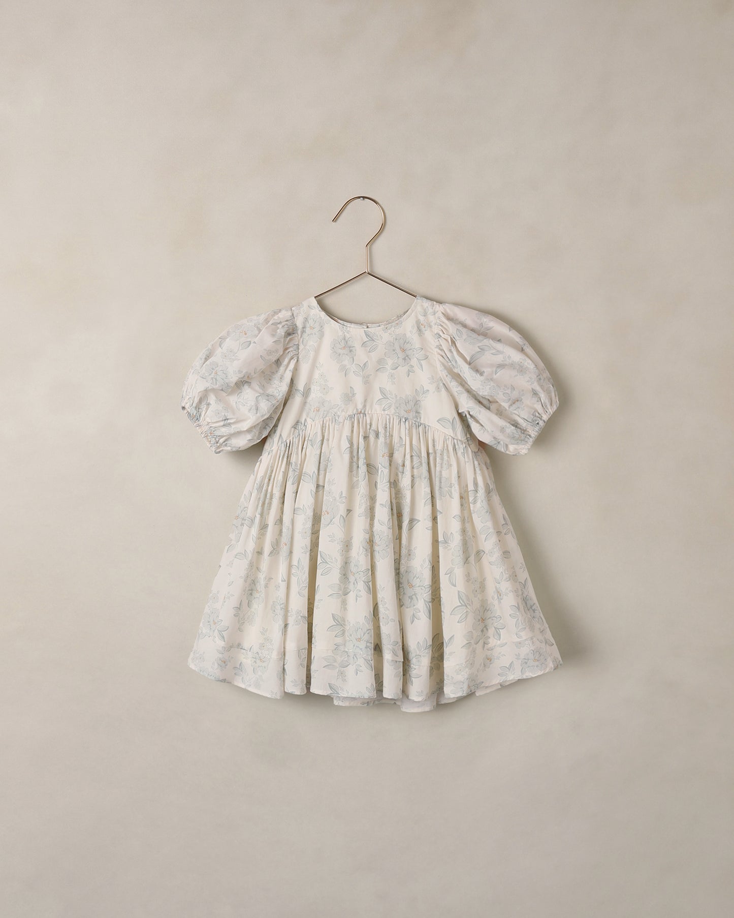 Noralee Mist English Rose Luna Dress featuring a floral print, lightweight fabric, and a flowy silhouette.