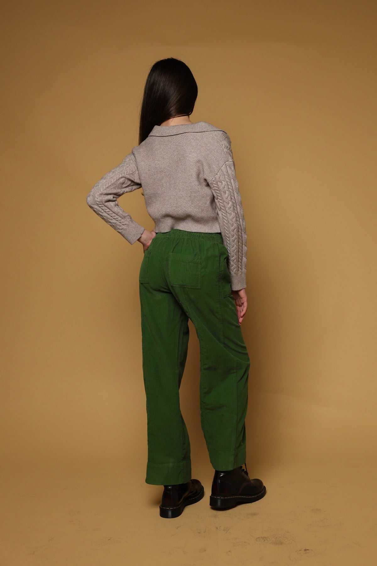 Emerald City Corduroy Wide Leg Pant
